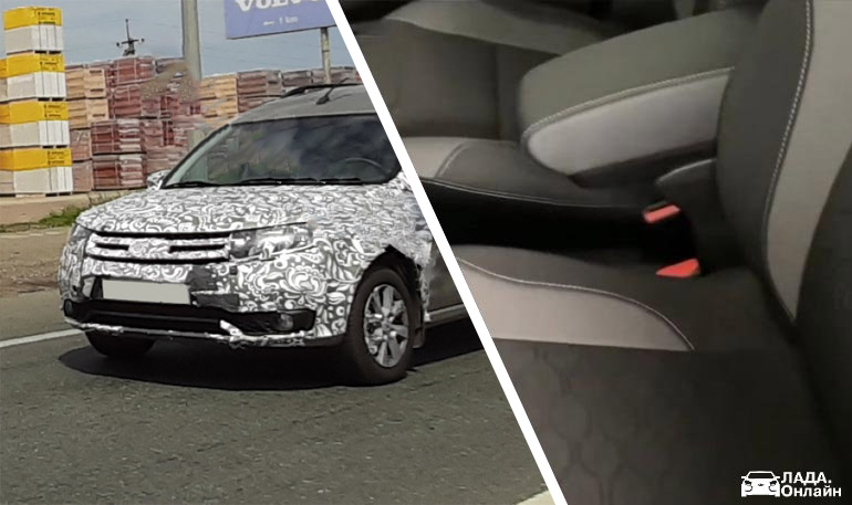 Первые живые фото Lada Largus FL